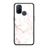 Thumbnail for 116 - OnePlus Nord N100 Pink Splash Marble case, cover, bumper