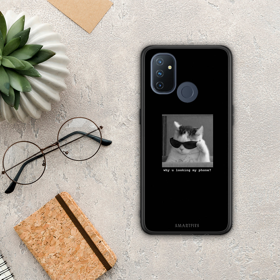 Meme Cat - OnePlus Nord N100 θήκη