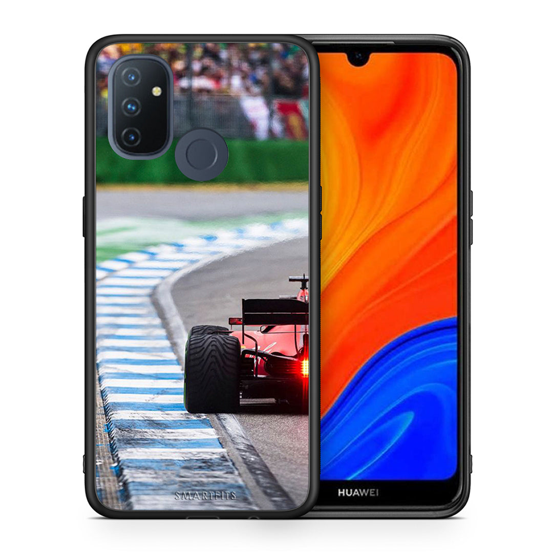 Θήκη OnePlus Nord N100 Racing Vibes από τη Smartfits με σχέδιο στο πίσω μέρος και μαύρο περίβλημα | OnePlus Nord N100 Racing Vibes case with colorful back and black bezels