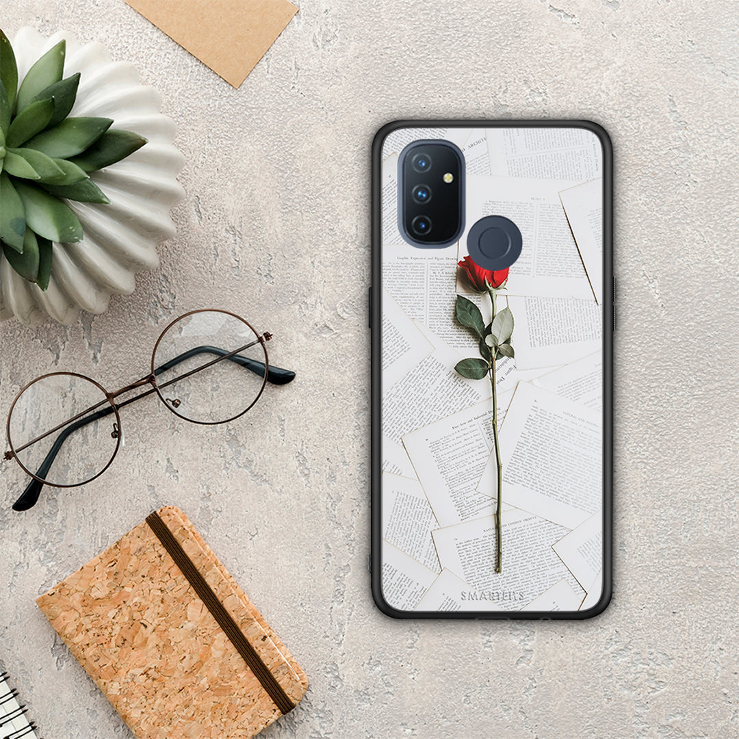 Red Rose - OnePlus Nord N100 θήκη