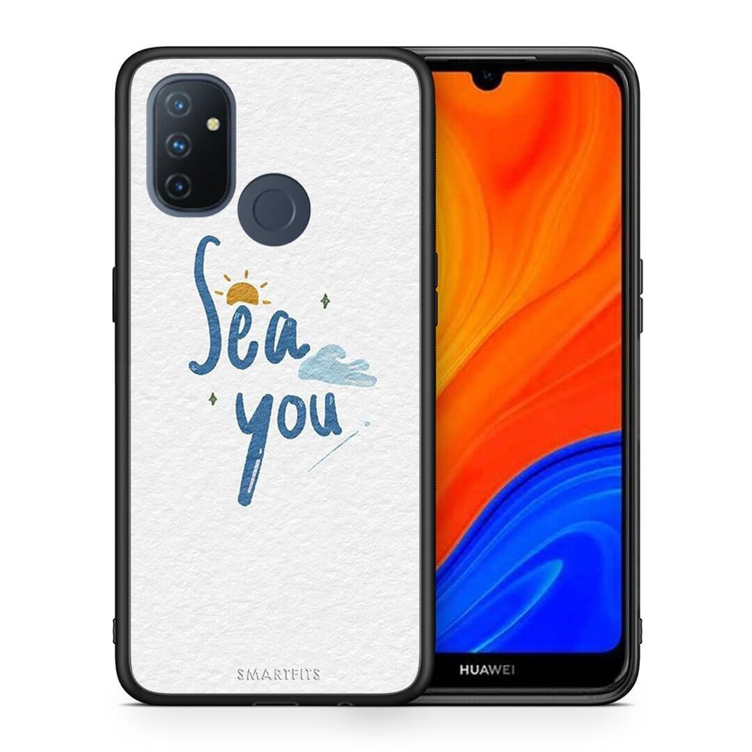 Θήκη OnePlus Nord N100 Sea You από τη Smartfits με σχέδιο στο πίσω μέρος και μαύρο περίβλημα | OnePlus Nord N100 Sea You case with colorful back and black bezels