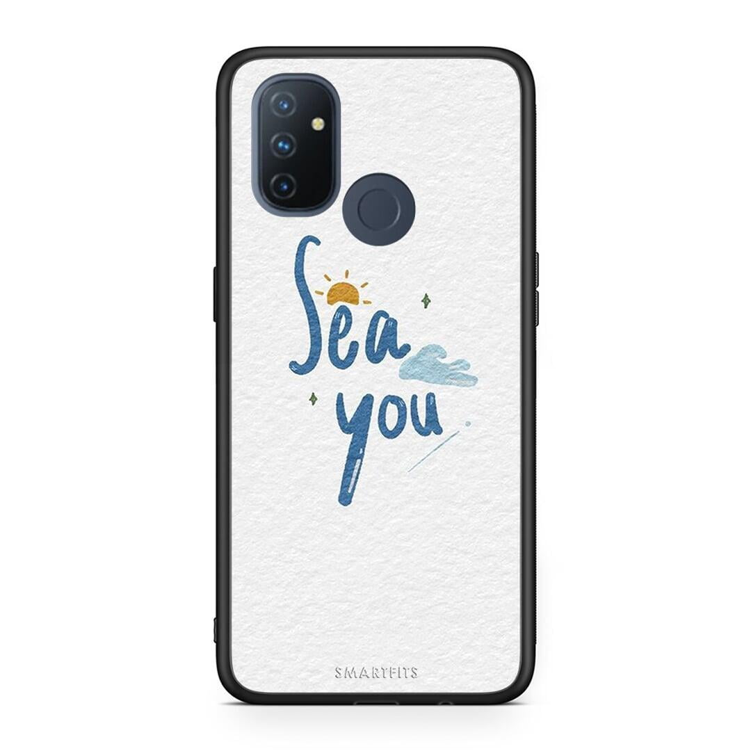 OnePlus Nord N100 Sea You Θήκη από τη Smartfits με σχέδιο στο πίσω μέρος και μαύρο περίβλημα | Smartphone case with colorful back and black bezels by Smartfits