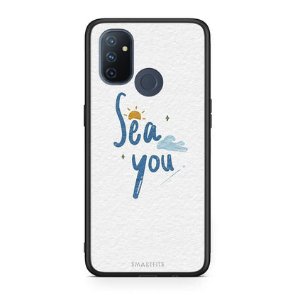 OnePlus Nord N100 Sea You Θήκη από τη Smartfits με σχέδιο στο πίσω μέρος και μαύρο περίβλημα | Smartphone case with colorful back and black bezels by Smartfits