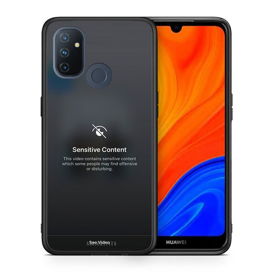 Θήκη OnePlus Nord N100 Sensitive Content από τη Smartfits με σχέδιο στο πίσω μέρος και μαύρο περίβλημα | OnePlus Nord N100 Sensitive Content case with colorful back and black bezels