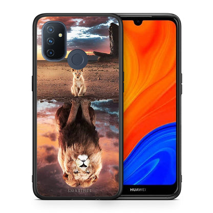 Θήκη Αγίου Βαλεντίνου OnePlus Nord N100 Sunset Dreams από τη Smartfits με σχέδιο στο πίσω μέρος και μαύρο περίβλημα | OnePlus Nord N100 Sunset Dreams case with colorful back and black bezels