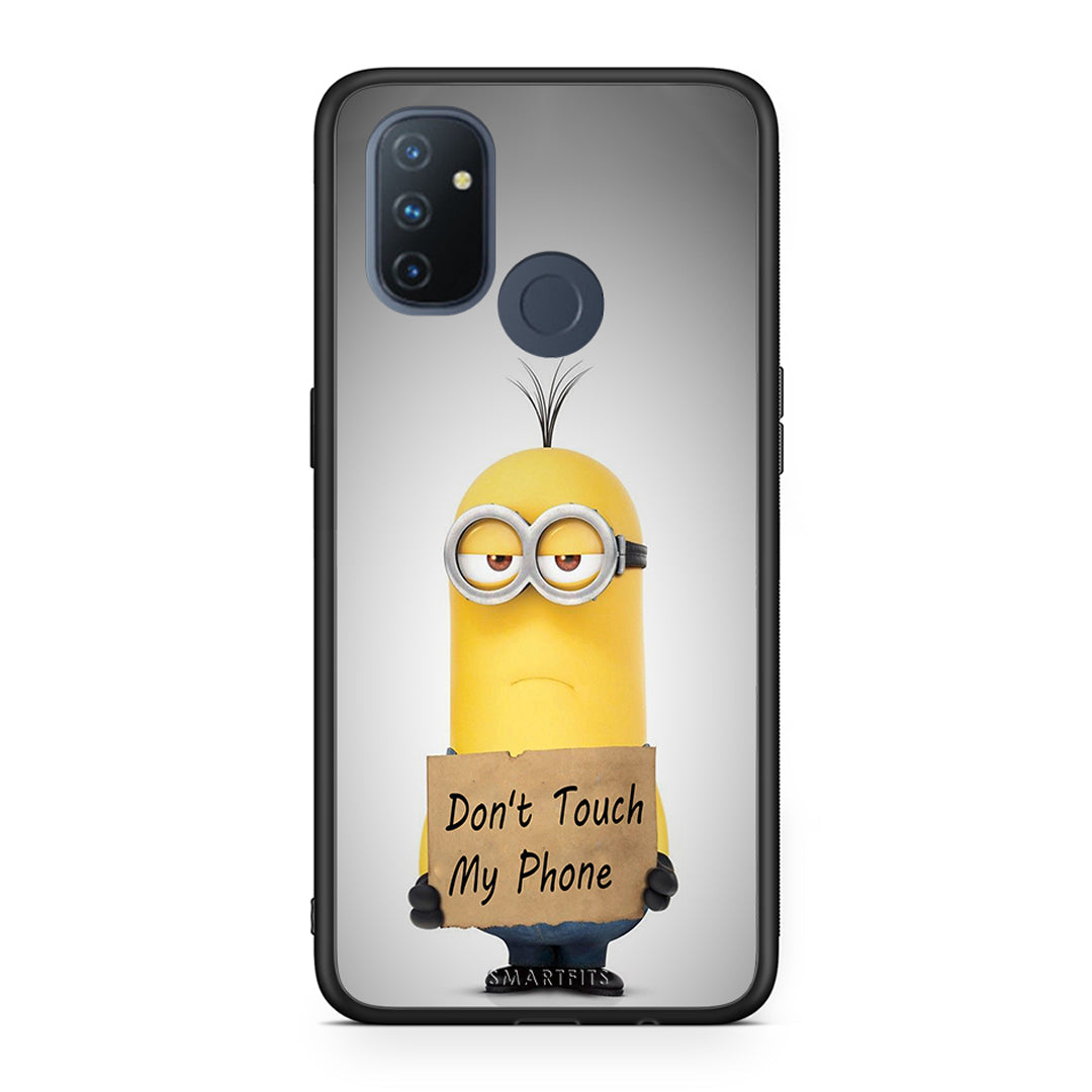 4 - OnePlus Nord N100 Minion Text case, cover, bumper