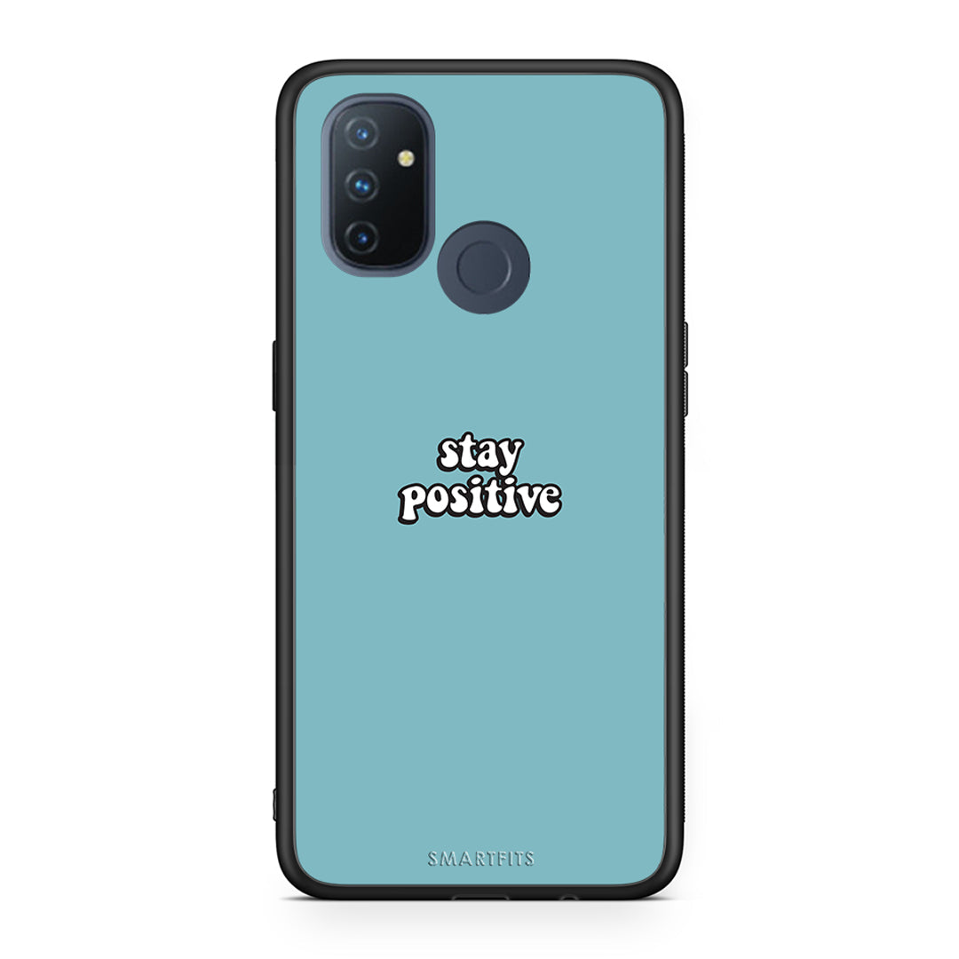 4 - OnePlus Nord N100 Positive Text case, cover, bumper