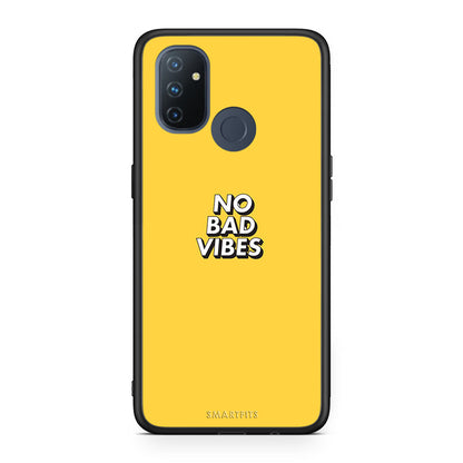 4 - OnePlus Nord N100 Vibes Text case, cover, bumper