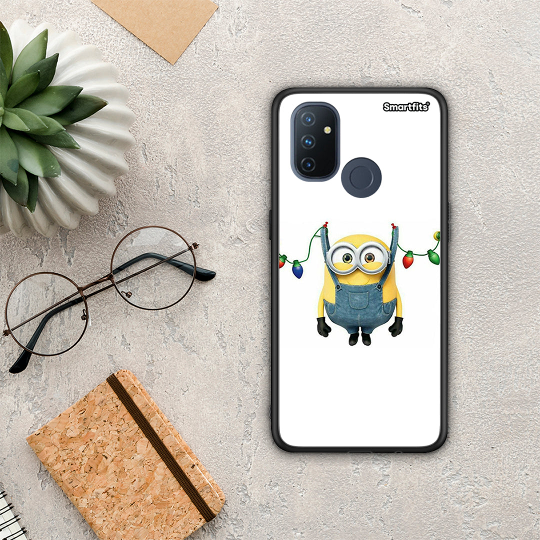 Xmas Minion Lights - OnePlus Nord N100 θήκη