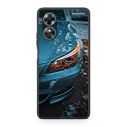 Θήκη Oppo A17 Bmw E60 από τη Smartfits με σχέδιο στο πίσω μέρος και μαύρο περίβλημα | Oppo A17 Bmw E60 Case with Colorful Back and Black Bezels