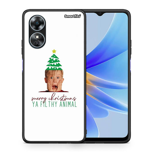 Θήκη Oppo A17 Filthy Animal από τη Smartfits με σχέδιο στο πίσω μέρος και μαύρο περίβλημα | Oppo A17 Filthy Animal Case with Colorful Back and Black Bezels