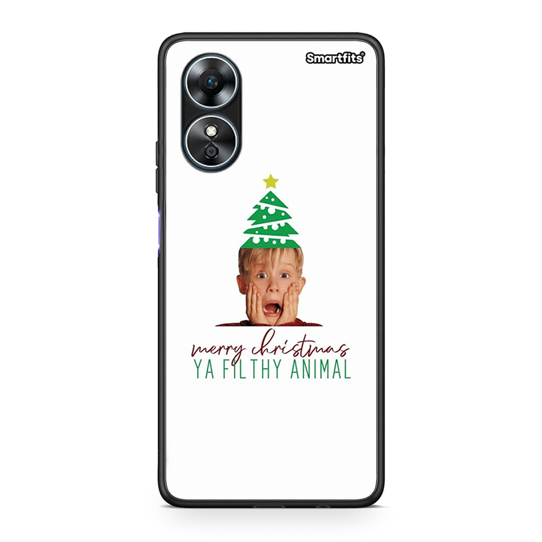 Θήκη Oppo A17 Filthy Animal από τη Smartfits με σχέδιο στο πίσω μέρος και μαύρο περίβλημα | Oppo A17 Filthy Animal Case with Colorful Back and Black Bezels