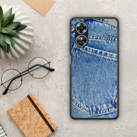 Thumbnail for Θήκη Oppo A17 Jeans Pocket από τη Smartfits με σχέδιο στο πίσω μέρος και μαύρο περίβλημα | Oppo A17 Jeans Pocket Case with Colorful Back and Black Bezels