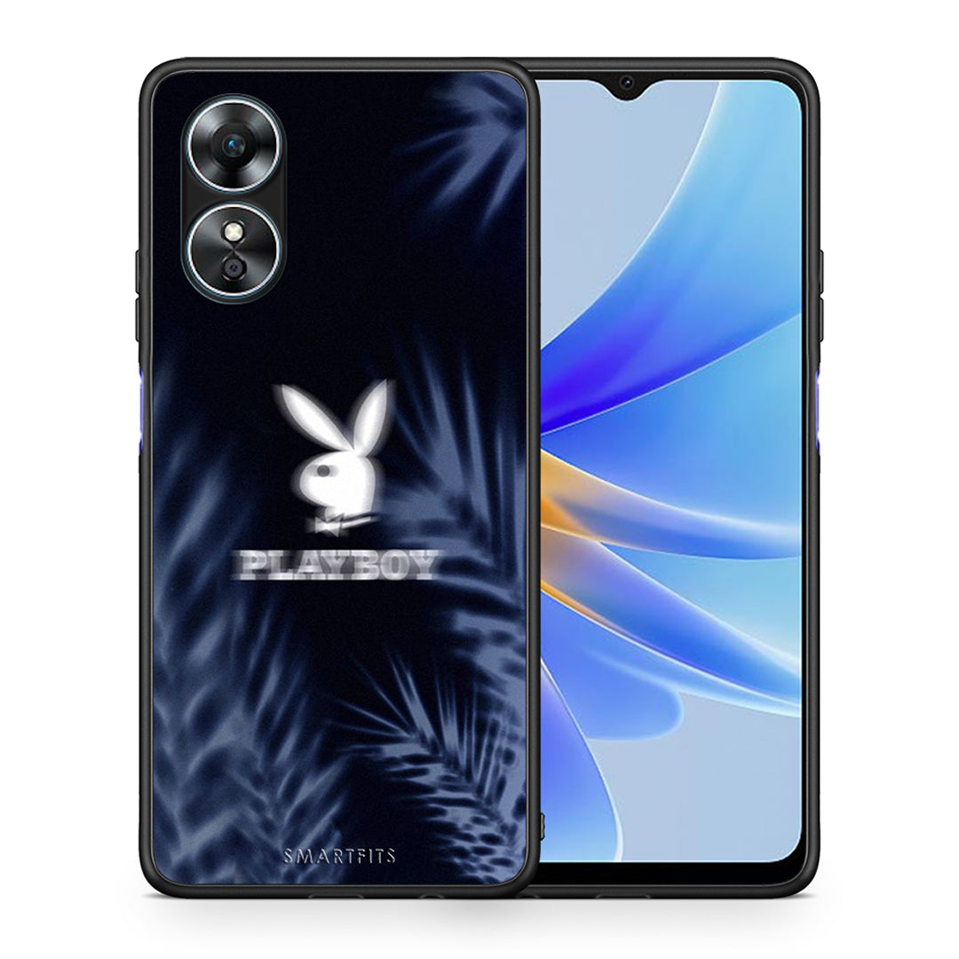 Θήκη Oppo A17 Sexy Rabbit από τη Smartfits με σχέδιο στο πίσω μέρος και μαύρο περίβλημα | Oppo A17 Sexy Rabbit Case with Colorful Back and Black Bezels