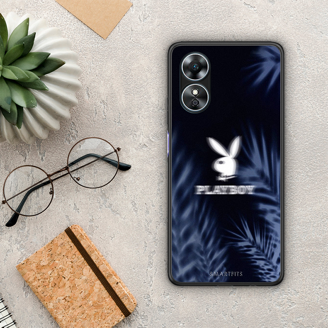 Θήκη Oppo A17 Sexy Rabbit από τη Smartfits με σχέδιο στο πίσω μέρος και μαύρο περίβλημα | Oppo A17 Sexy Rabbit Case with Colorful Back and Black Bezels