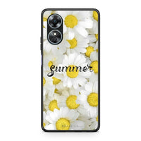 Thumbnail for Θήκη Oppo A17 Summer Daisies από τη Smartfits με σχέδιο στο πίσω μέρος και μαύρο περίβλημα | Oppo A17 Summer Daisies Case with Colorful Back and Black Bezels