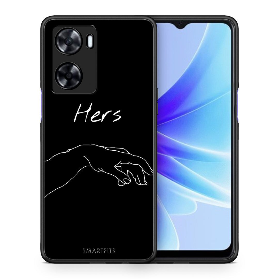 Θήκη Αγίου Βαλεντίνου Oppo A57s / A77s / A58 / OnePlus Nord N20 SE Aeshetic Love 1 από τη Smartfits με σχέδιο στο πίσω μέρος και μαύρο περίβλημα | Oppo A57s / A77s / A58 / OnePlus Nord N20 SE Aeshetic Love 1 case with colorful back and black bezels