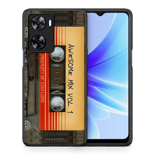 Θήκη Oppo A57s / A77s / A77 Awesome Mix από τη Smartfits με σχέδιο στο πίσω μέρος και μαύρο περίβλημα | Oppo A57s / A77s / A77 Awesome Mix case with colorful back and black bezels