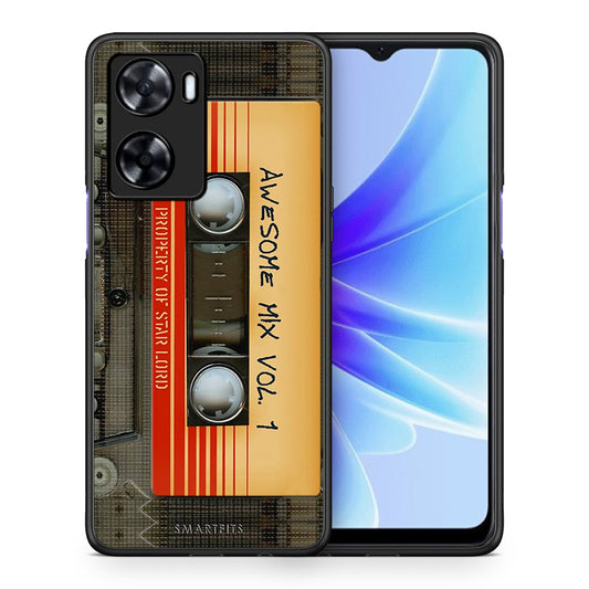 Θήκη Oppo A57s / A77s / A77 Awesome Mix από τη Smartfits με σχέδιο στο πίσω μέρος και μαύρο περίβλημα | Oppo A57s / A77s / A77 Awesome Mix case with colorful back and black bezels