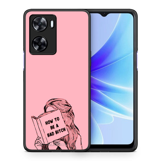 Θήκη Oppo A57s / A77s / A77 Bad Bitch από τη Smartfits με σχέδιο στο πίσω μέρος και μαύρο περίβλημα | Oppo A57s / A77s / A77 Bad Bitch case with colorful back and black bezels