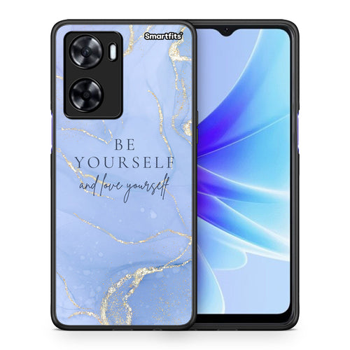 Θήκη Oppo A57s / A77s / A77 Be Yourself από τη Smartfits με σχέδιο στο πίσω μέρος και μαύρο περίβλημα | Oppo A57s / A77s / A77 Be Yourself case with colorful back and black bezels