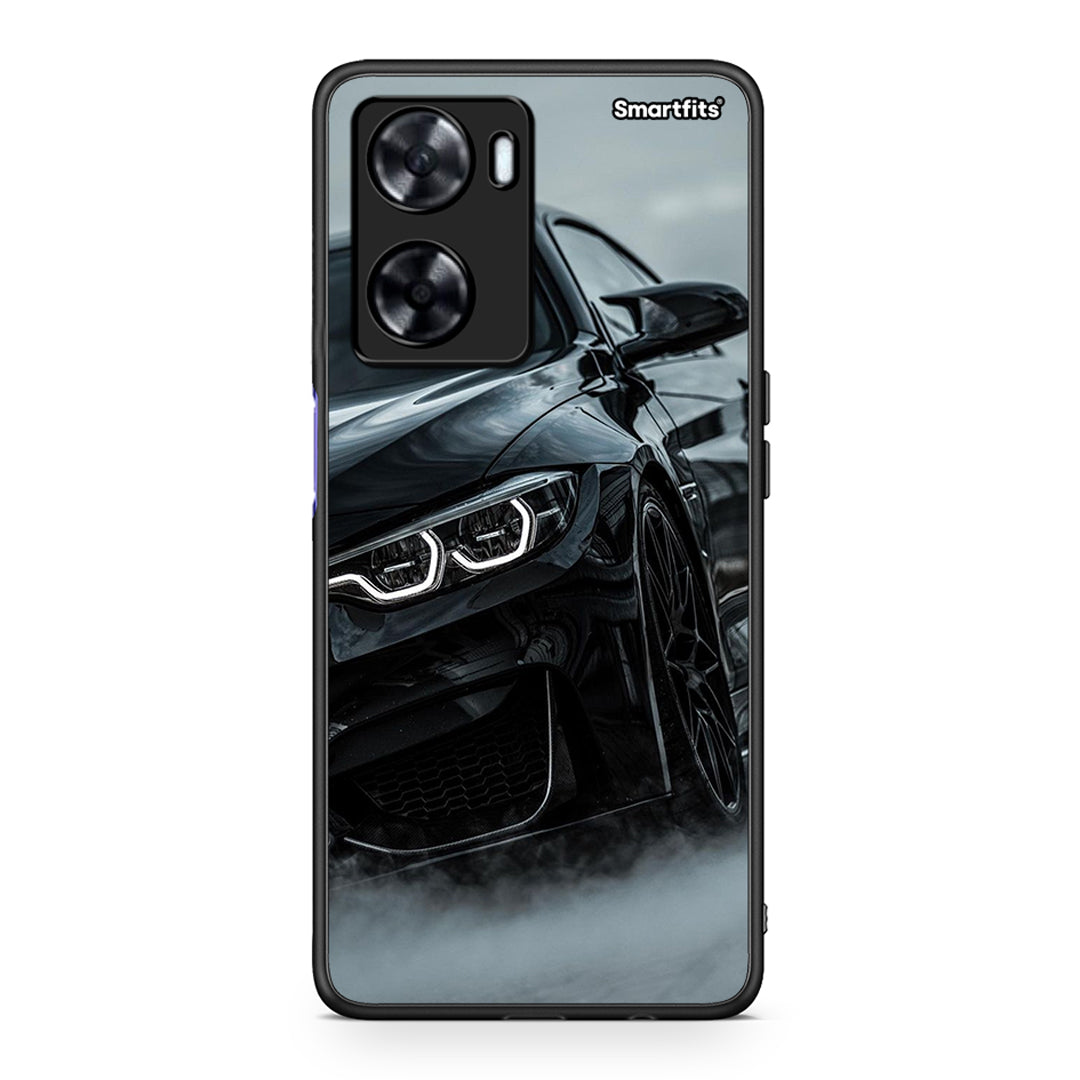 Oppo A57s / A77s / A77 Black BMW θήκη από τη Smartfits με σχέδιο στο πίσω μέρος και μαύρο περίβλημα | Smartphone case with colorful back and black bezels by Smartfits