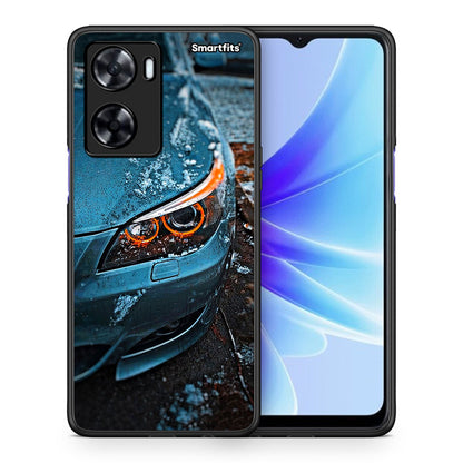 Θήκη Oppo A57s / A77s / A77 Bmw E60 από τη Smartfits με σχέδιο στο πίσω μέρος και μαύρο περίβλημα | Oppo A57s / A77s / A77 Bmw E60 case with colorful back and black bezels