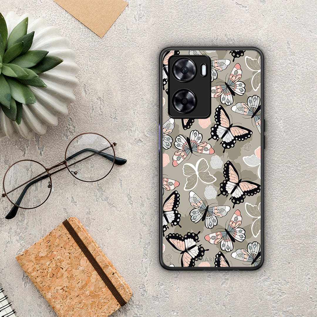 Boho Butterflies - Oppo A57s / A77s / A77 θήκη