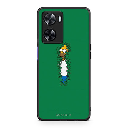 Oppo A57s / A77s / A77 Bush Man Θήκη Αγίου Βαλεντίνου από τη Smartfits με σχέδιο στο πίσω μέρος και μαύρο περίβλημα | Smartphone case with colorful back and black bezels by Smartfits