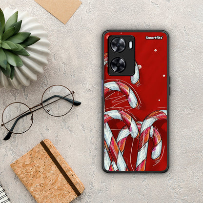 Candy Cane - OnePlus Nord N20 SE θήκη