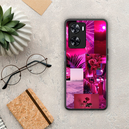 Collage Red Roses - Oppo A57s / A77s / A77 θήκη