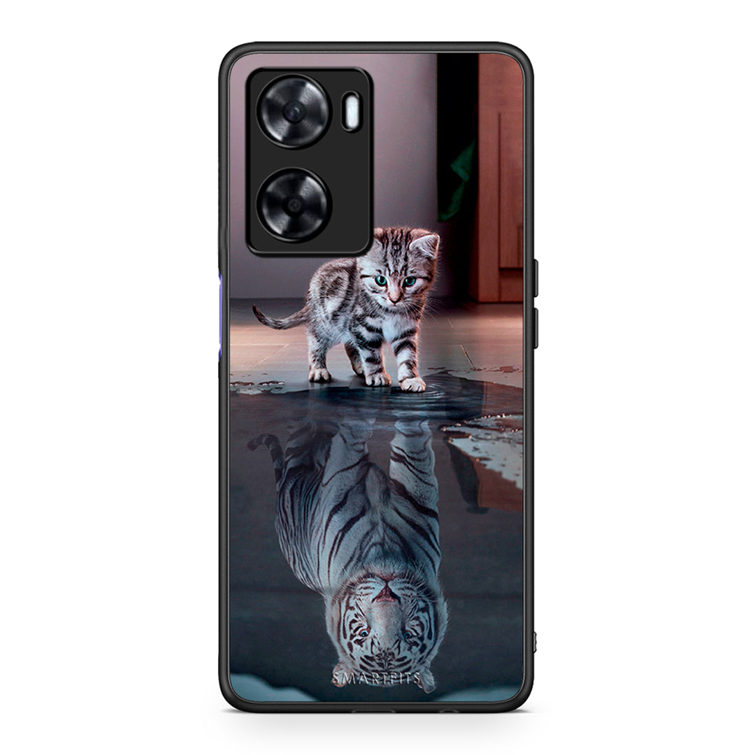 4 - Oppo A57s / A77s / A58 / OnePlus Nord N20 SE Tiger Cute case, cover, bumper