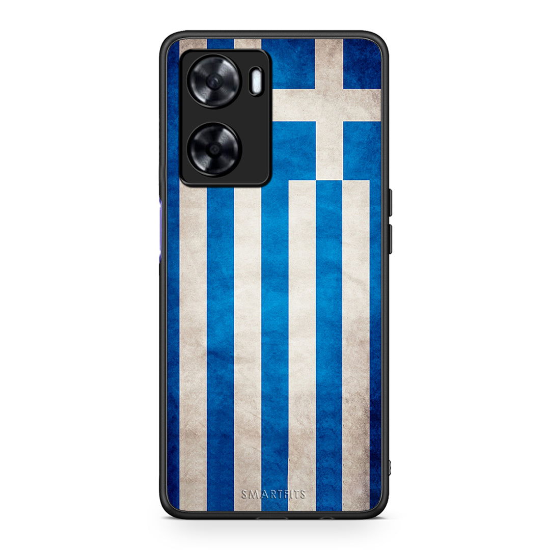 4 - Oppo A57s / A77s / A58 / OnePlus Nord N20 SE Greeek Flag case, cover, bumper