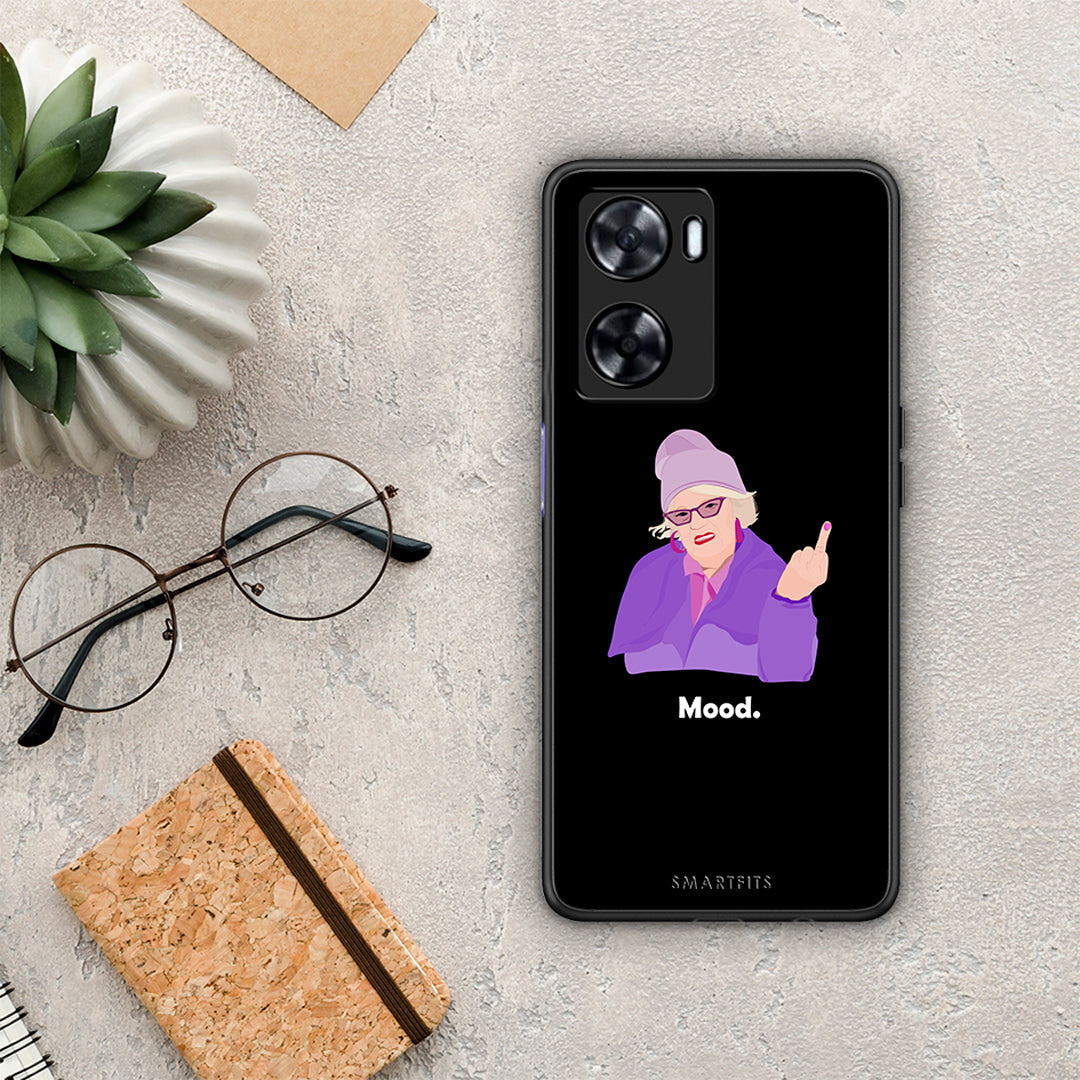 Grandma Mood Black - Oppo A57 4G / A57s / A77s / A58 θήκη