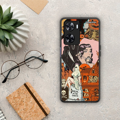 Halloween Collage - Oppo A57s / A77s / A77 θήκη