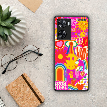 Hippie Love - Oppo A57s / A77s / A77 θήκη