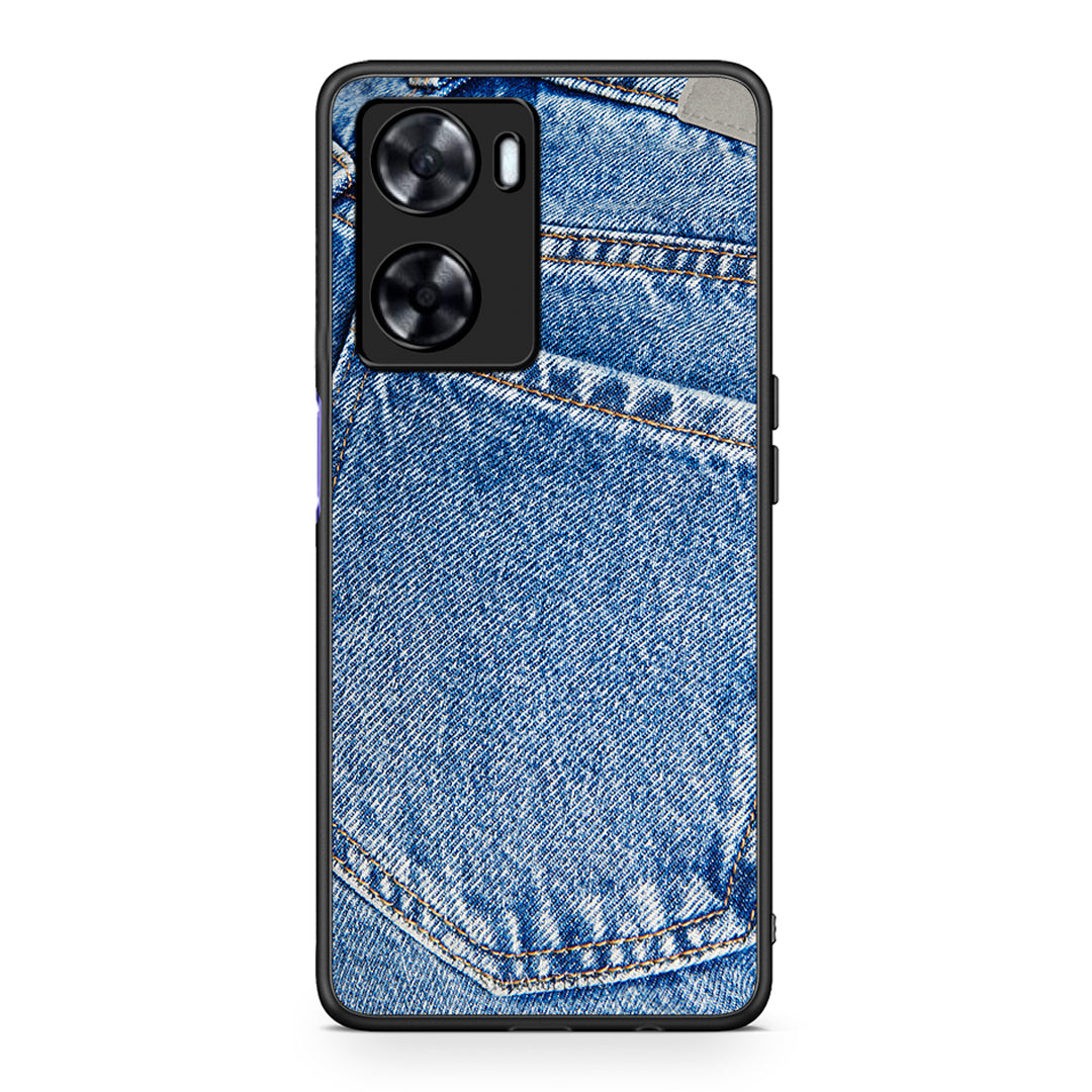 Oppo A57s / A77s / A58 / OnePlus Nord N20 SE Jeans Pocket θήκη από τη Smartfits με σχέδιο στο πίσω μέρος και μαύρο περίβλημα | Smartphone case with colorful back and black bezels by Smartfits
