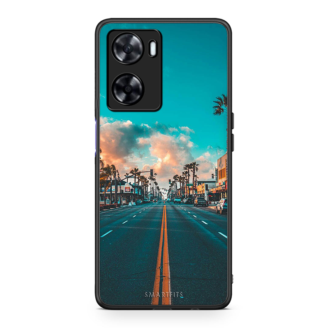 4 - Oppo A57s / A77s / A58 / OnePlus Nord N20 SE City Landscape case, cover, bumper