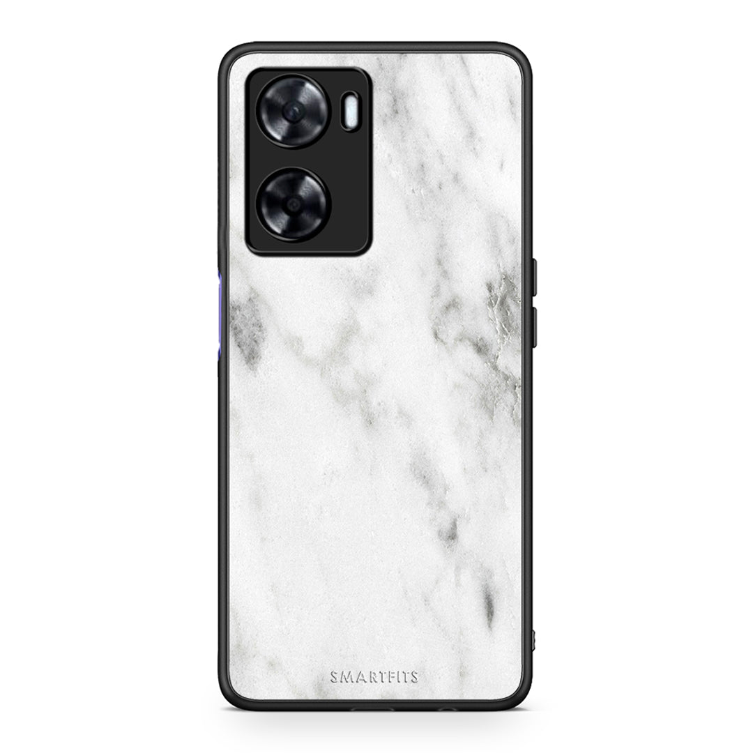 2 - Oppo A57s / A77s / A58 / OnePlus Nord N20 SE White marble case, cover, bumper