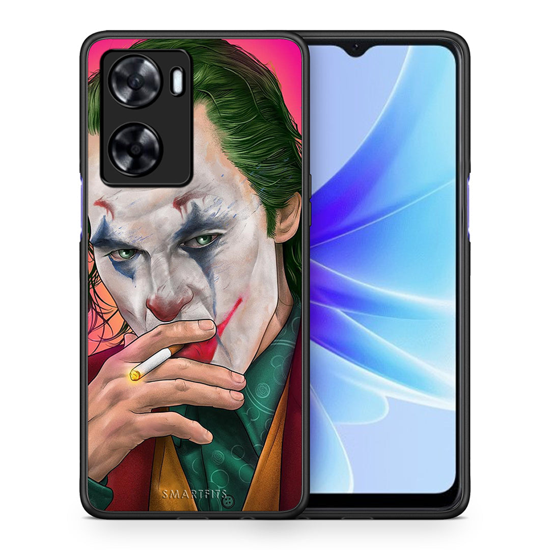 Θήκη Oppo A57s / A77s / A58 / OnePlus Nord N20 SE JokesOnU PopArt από τη Smartfits με σχέδιο στο πίσω μέρος και μαύρο περίβλημα | Oppo A57s / A77s / A58 / OnePlus Nord N20 SE JokesOnU PopArt case with colorful back and black bezels