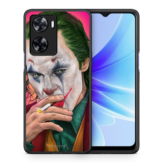 Θήκη Oppo A57s / A77s / A58 / OnePlus Nord N20 SE JokesOnU PopArt από τη Smartfits με σχέδιο στο πίσω μέρος και μαύρο περίβλημα | Oppo A57s / A77s / A58 / OnePlus Nord N20 SE JokesOnU PopArt case with colorful back and black bezels