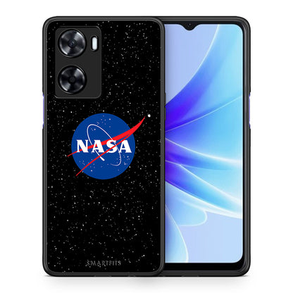 Θήκη Oppo A57s / A77s / A77 NASA PopArt από τη Smartfits με σχέδιο στο πίσω μέρος και μαύρο περίβλημα | Oppo A57s / A77s / A77 NASA PopArt case with colorful back and black bezels