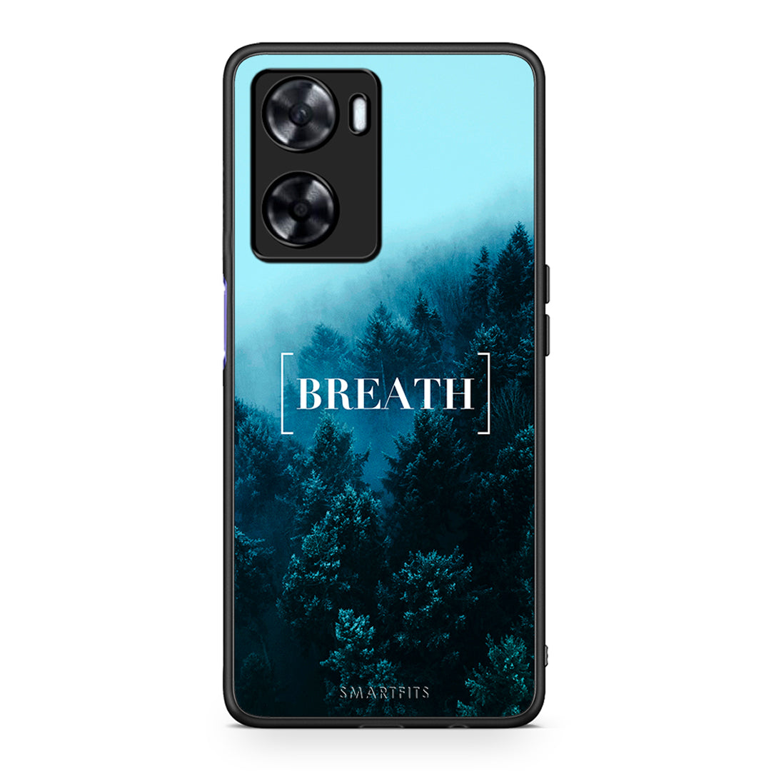 4 - Oppo A57s / A77s / A58 / OnePlus Nord N20 SE Breath Quote case, cover, bumper