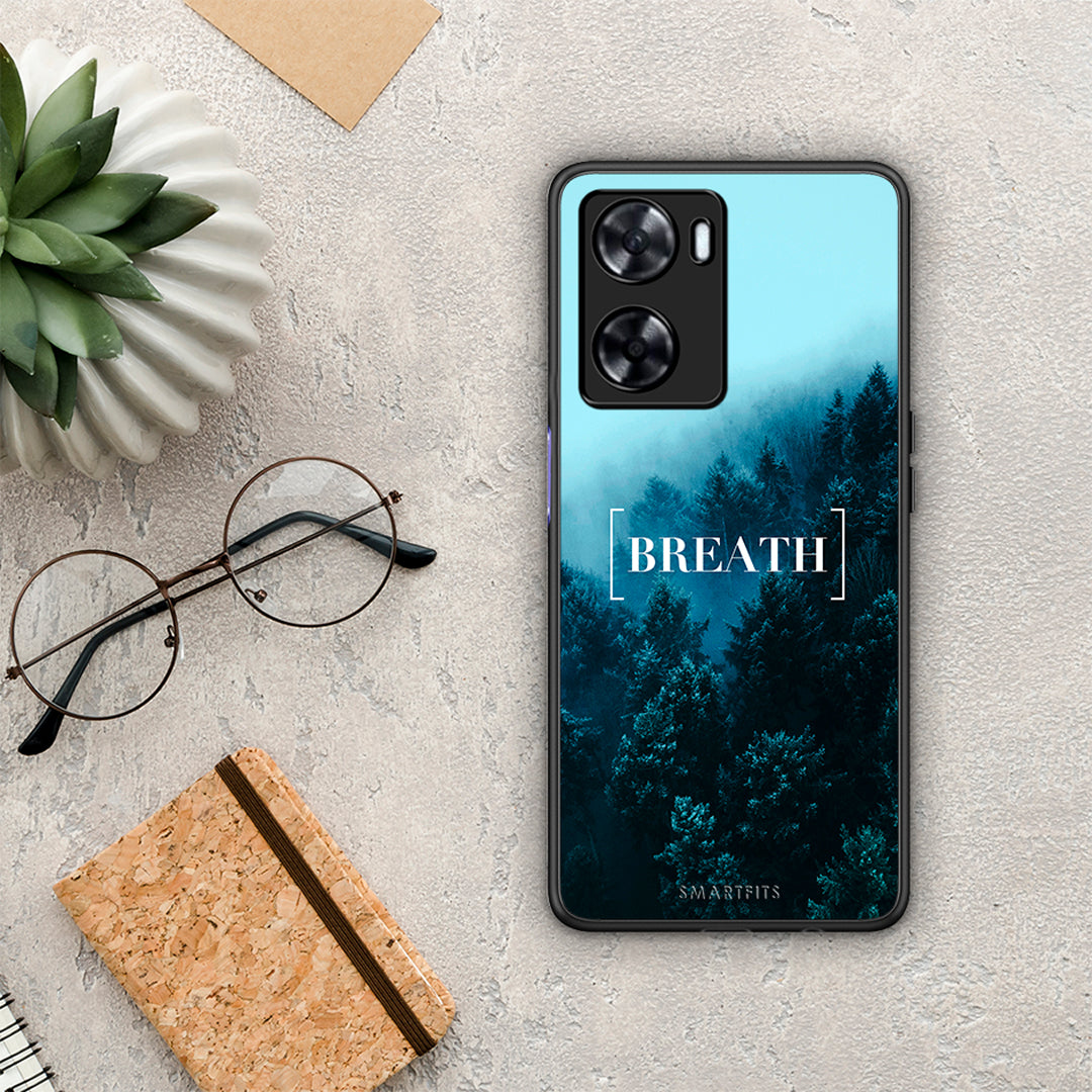Quote Breath - Oppo A57s / A77s / A77 θήκη