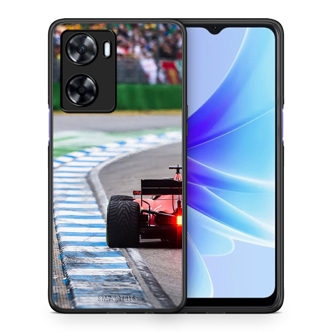 Θήκη Oppo A57s / A77s / A58 / OnePlus Nord N20 SE Racing Vibes από τη Smartfits με σχέδιο στο πίσω μέρος και μαύρο περίβλημα | Oppo A57s / A77s / A58 / OnePlus Nord N20 SE Racing Vibes case with colorful back and black bezels