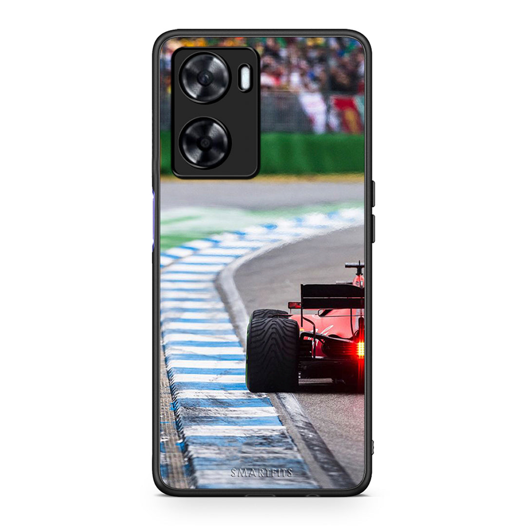 Oppo A57s / A77s / A77 Racing Vibes θήκη από τη Smartfits με σχέδιο στο πίσω μέρος και μαύρο περίβλημα | Smartphone case with colorful back and black bezels by Smartfits