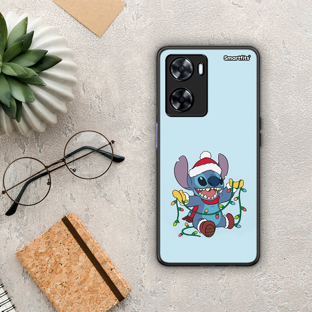 Santa Stich - Oppo A57s / A77s / A77 θήκη