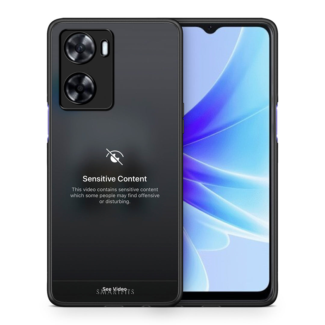 Θήκη Oppo A57s / A77s / A77 Sensitive Content από τη Smartfits με σχέδιο στο πίσω μέρος και μαύρο περίβλημα | Oppo A57s / A77s / A77 Sensitive Content case with colorful back and black bezels