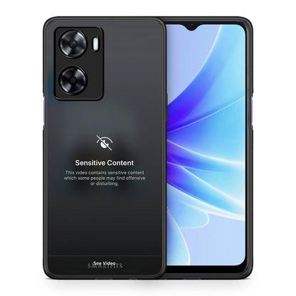Θήκη Oppo A57s / A77s / A58 / OnePlus Nord N20 SE Sensitive Content από τη Smartfits με σχέδιο στο πίσω μέρος και μαύρο περίβλημα | Oppo A57s / A77s / A58 / OnePlus Nord N20 SE Sensitive Content case with colorful back and black bezels