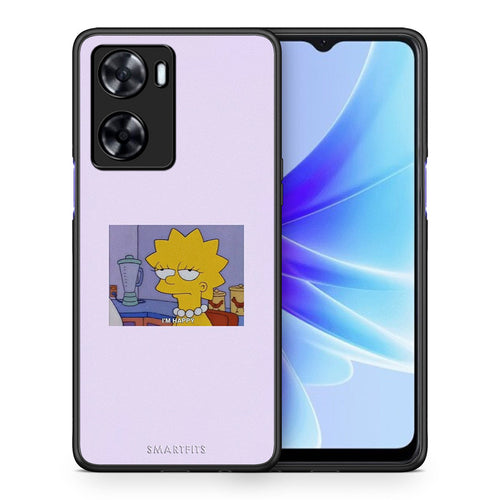 Θήκη Oppo A57s / A77s / A77 So Happy από τη Smartfits με σχέδιο στο πίσω μέρος και μαύρο περίβλημα | Oppo A57s / A77s / A77 So Happy case with colorful back and black bezels